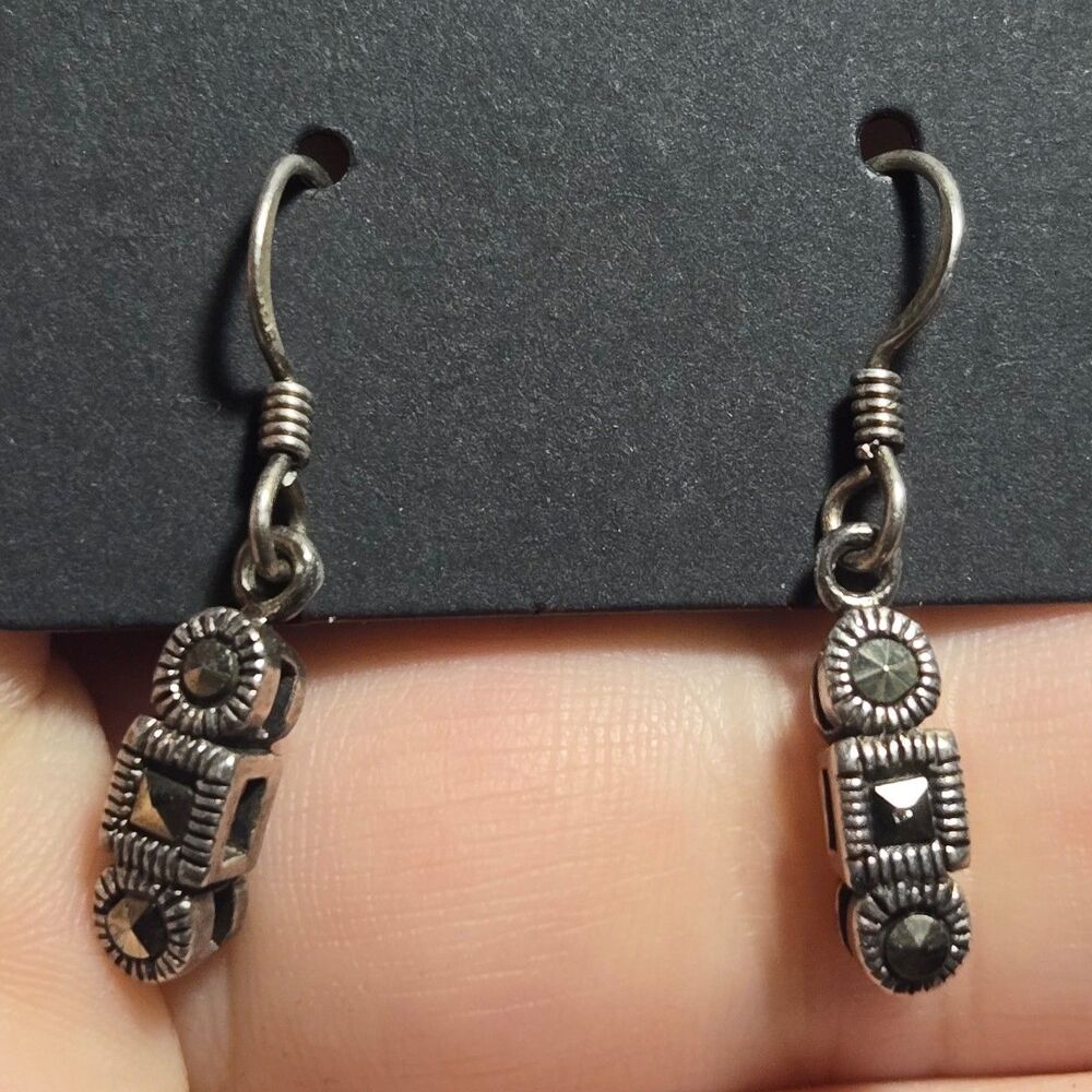 Marcasite Sterling Silver Earrings